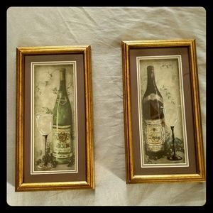 Last chance!! 2 Wine themed pictures